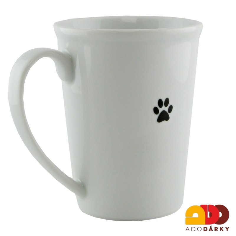 Hrnek s kočkou s ocasem nahoru 400 ml