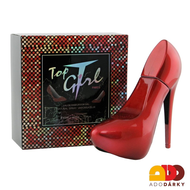 Dámský parfém "Top Girl" červený 30 ml