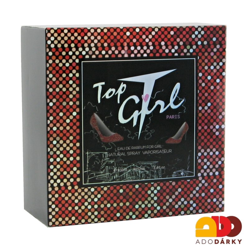 Dámský parfém "Top Girl" červený 30 ml