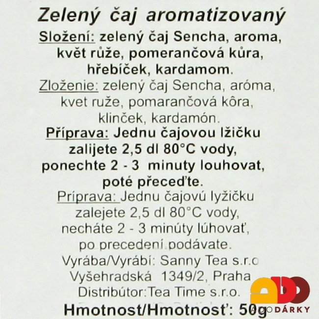 Zelený čaj  "Šťastný krok po celý rok" 50 g