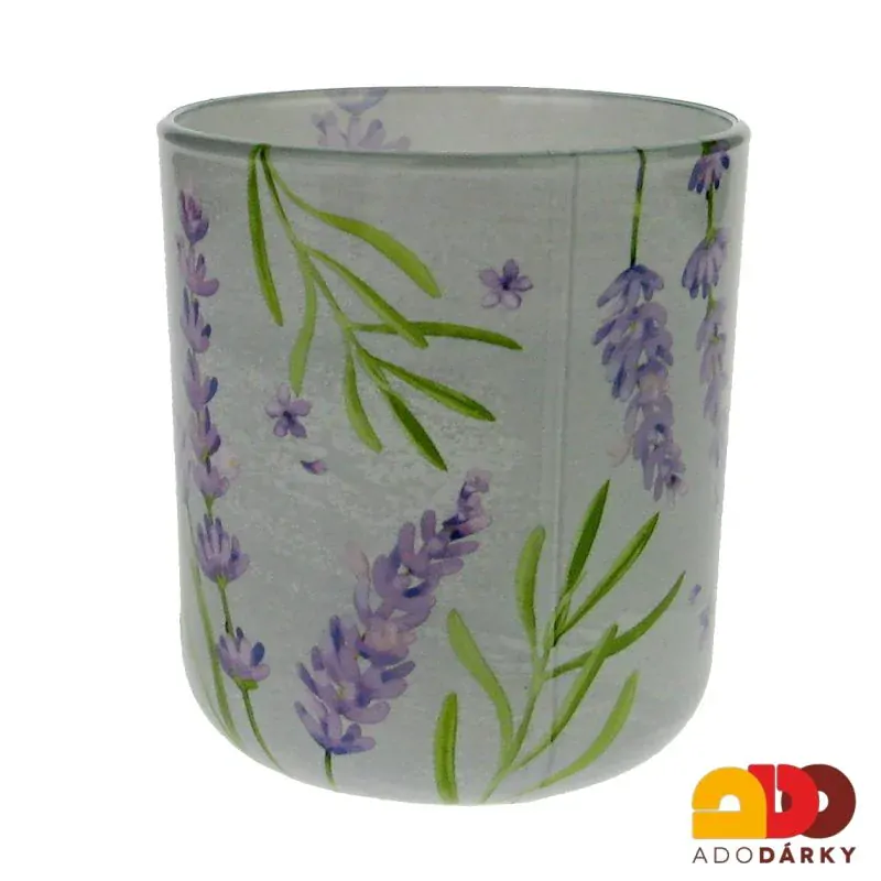 Svíčka ve skle Lavender Pure Ø 7,8 x 8,5 cm