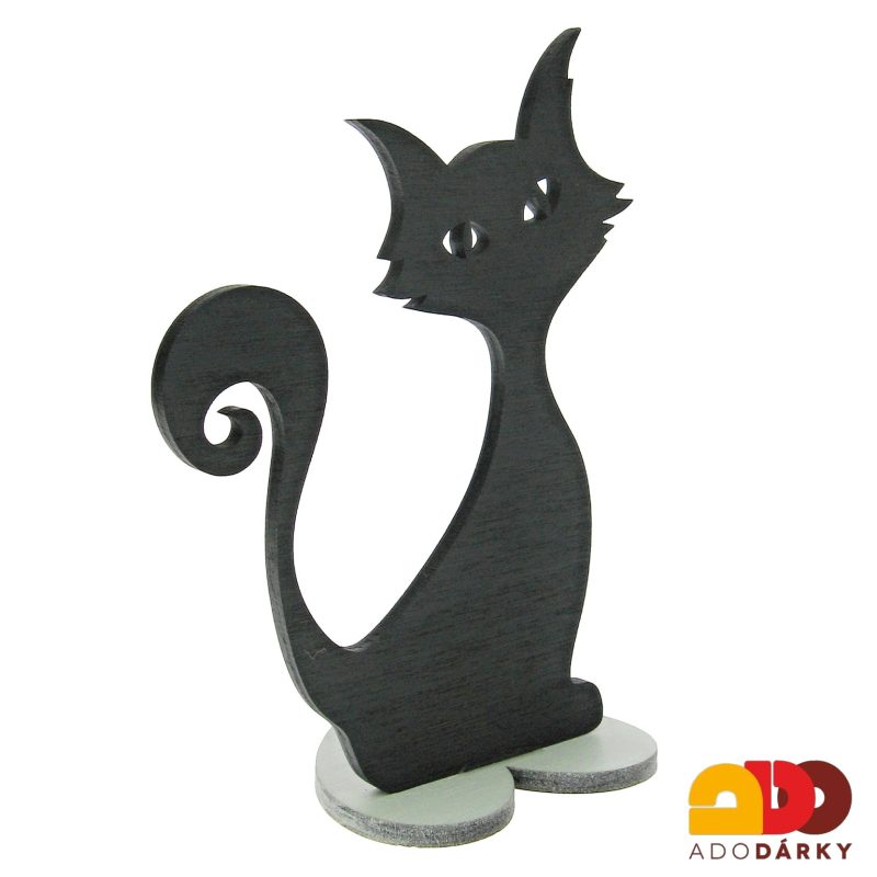 Dřevěná cedulka: Ženy a kočky si dělají co chtějí 20 cm