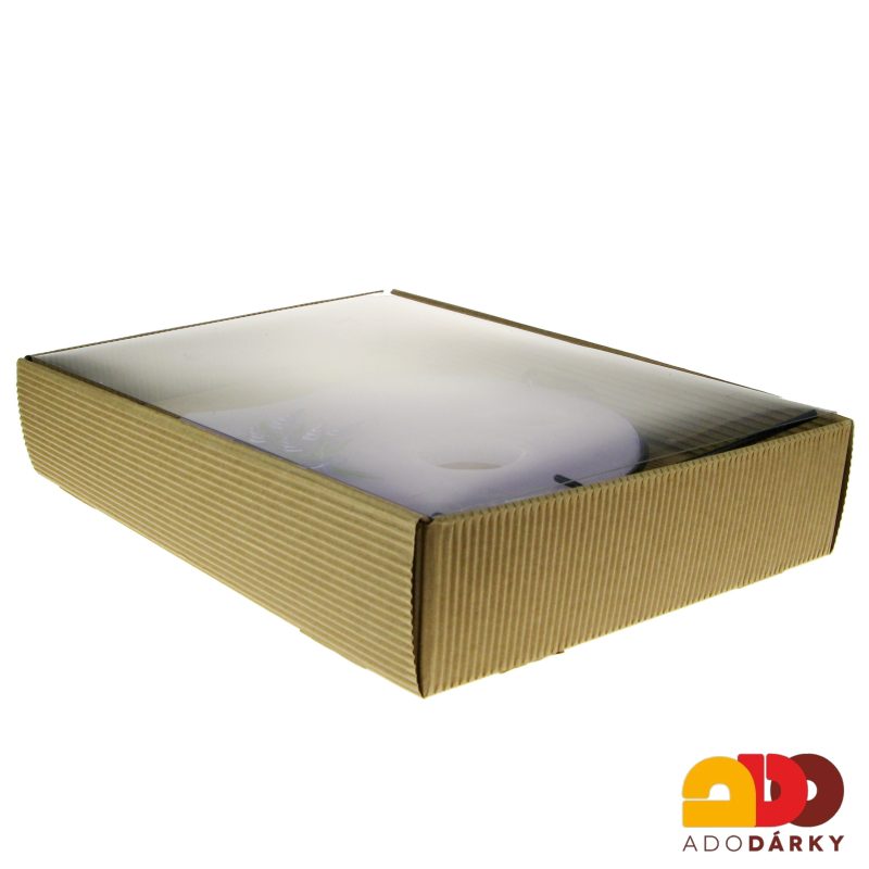 Ručně malovaná svíčka Sovy 17 cm