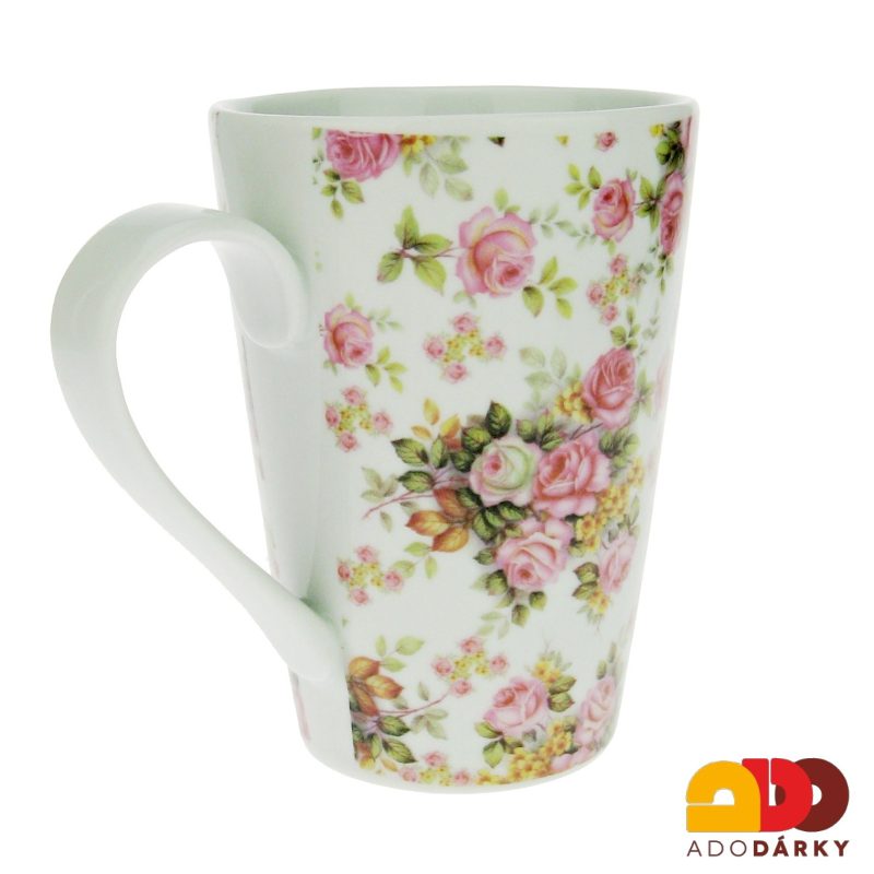 Hrnek porcelánový, sovičky 400 ml