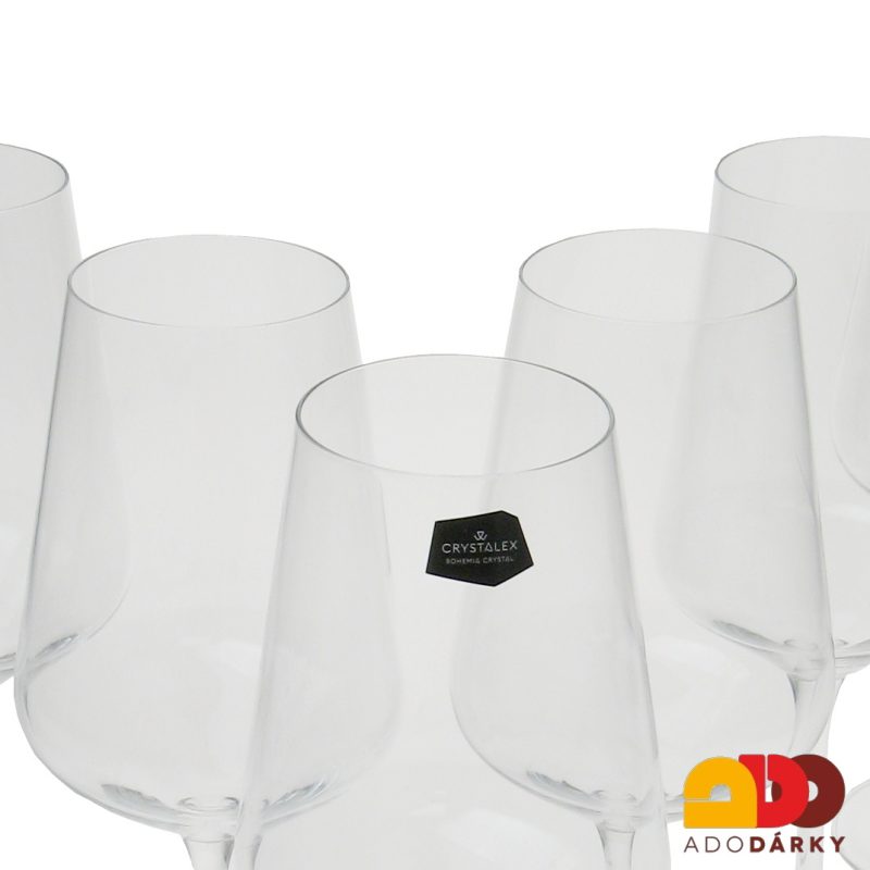 Sklenice na víno Sandra 350 ml, sada 6 ks