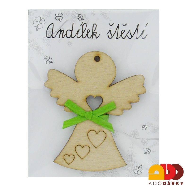 Andílek štěstí 10 cm