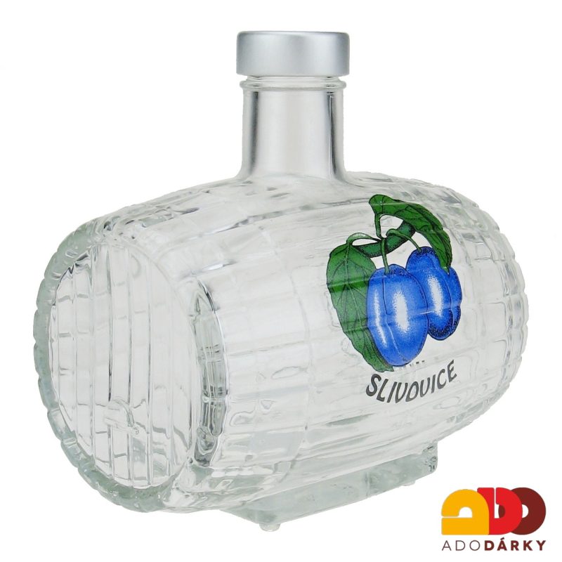 Láhev na slivovici soudek 0,5 l