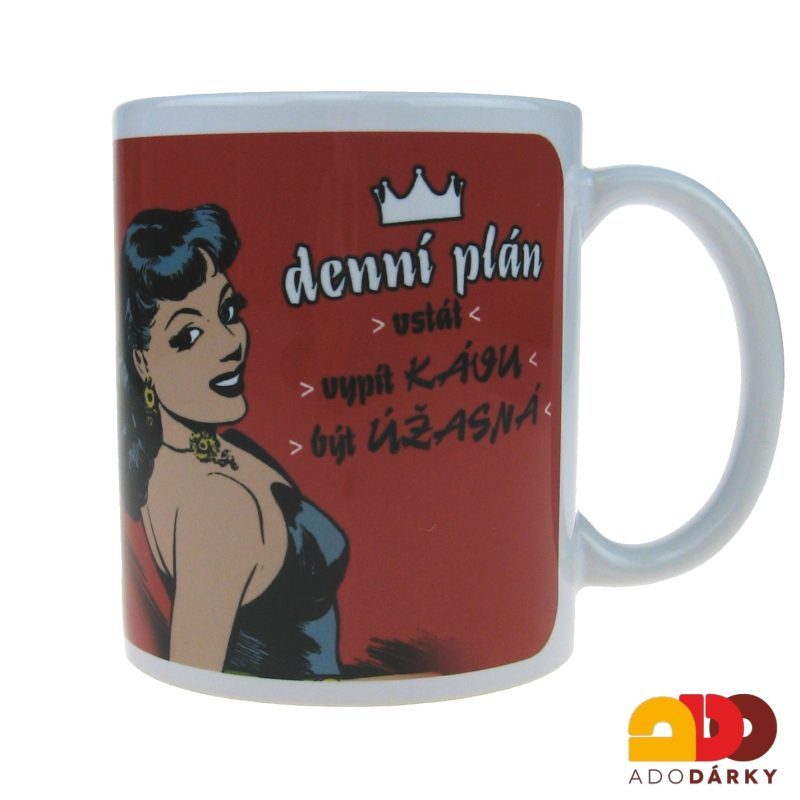 Hrnek "Denní plán" 0,3l