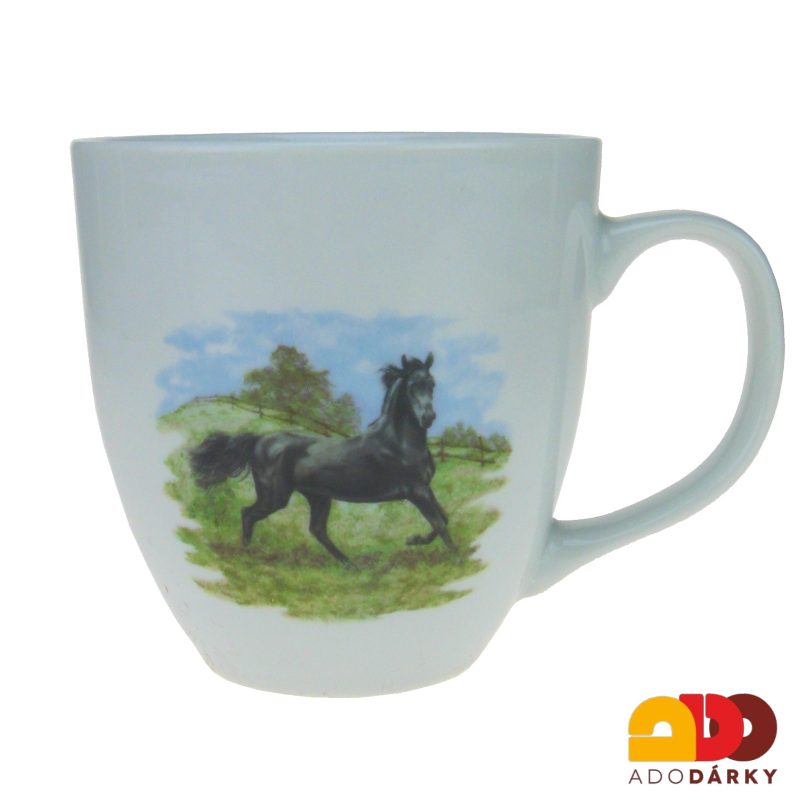 Hrnek s koněm - 400 ml var. VI.