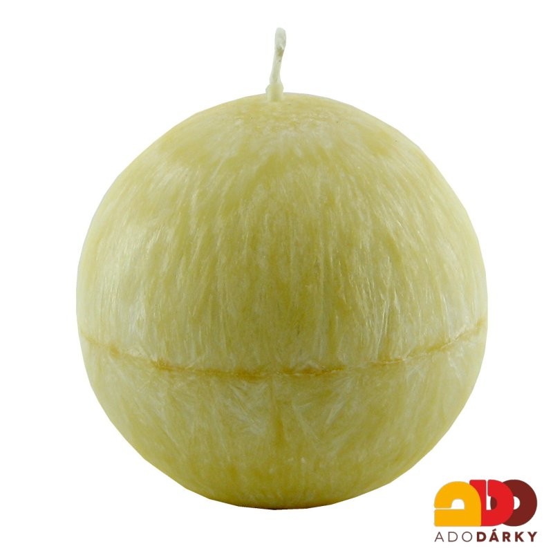 Svíčka koule Horská sůl 8 cm