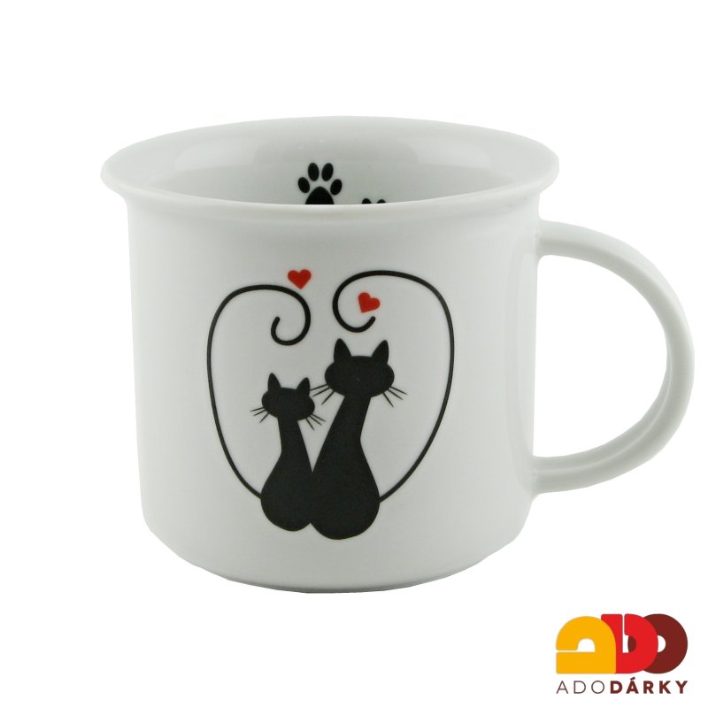 Hrnek se dvěma kočkama 250 ml