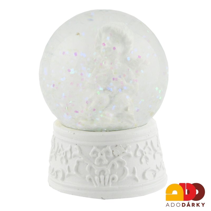 Sněžítko s andílkem  6 cm