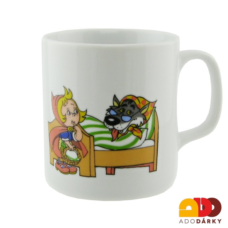 Hrnek s pohádkou "Karkulka" 200 ml