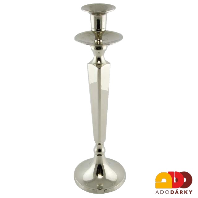 Kovový svícen 31 cm