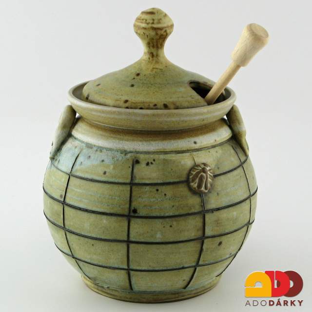 Meďák s drátovým dekorem 16 cm
