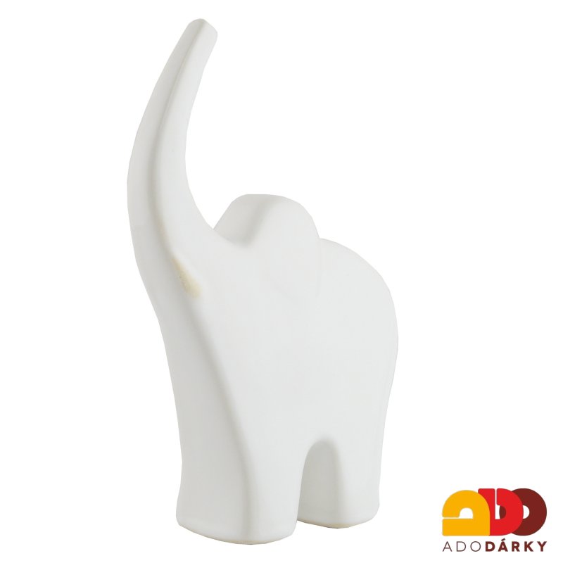 Porcelánový slon 13 cm