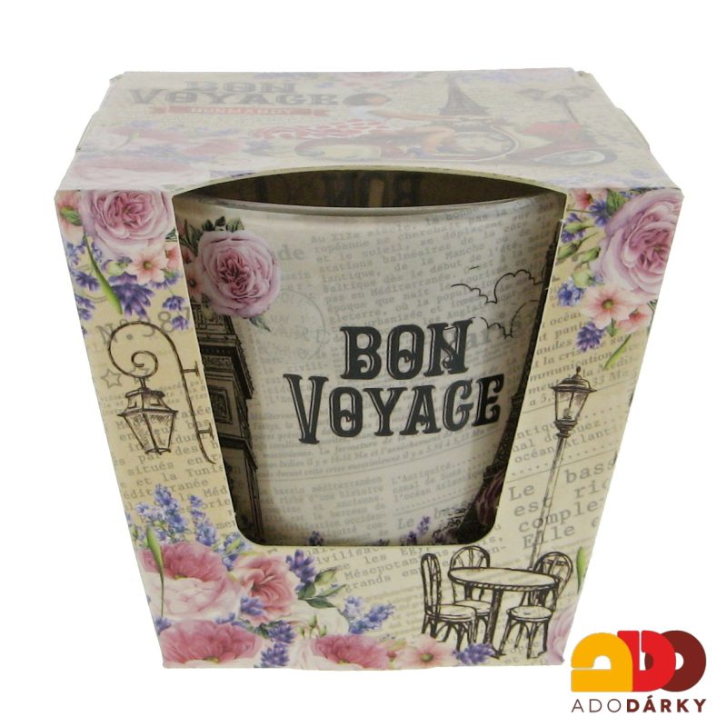 Svíčka ve skle Bon Voyage Normandy Ø 9 x 8,5 cm