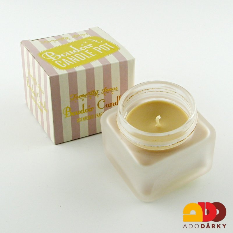 Svíčka ve skle "Boudoir candle"