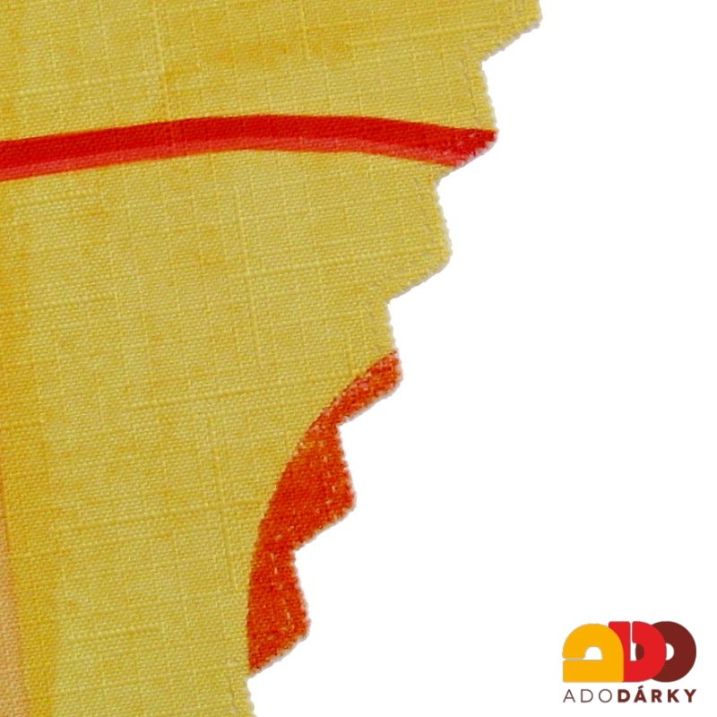 Teflonový ubrus žlutý 85 x 150 cm