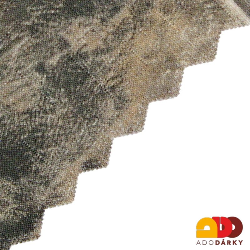 Teflonový ubrus hnědo zelený 120 x 160 cm