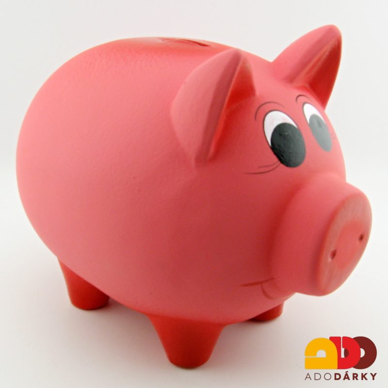 Pokladnička prase růžové velké 26 cm