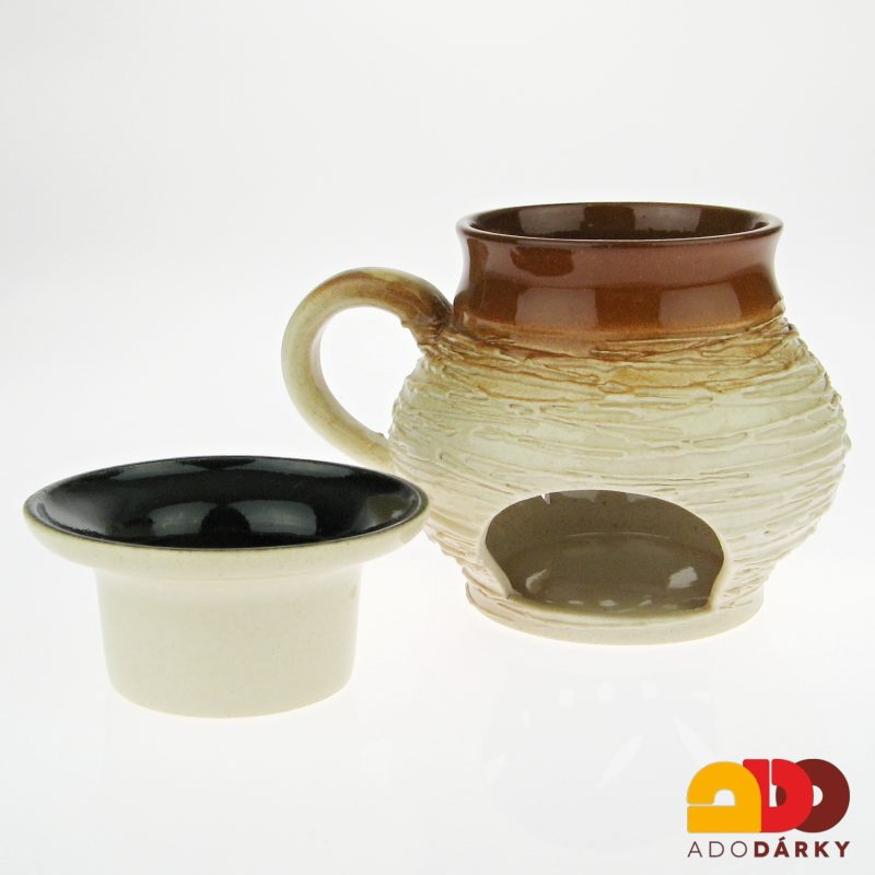 Aromalampa baňatá s prolamováním