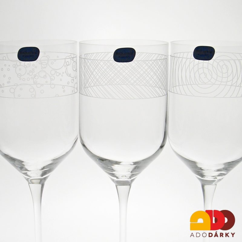 Sklenice na červené víno "Elements" 480 ml sada 6 ks