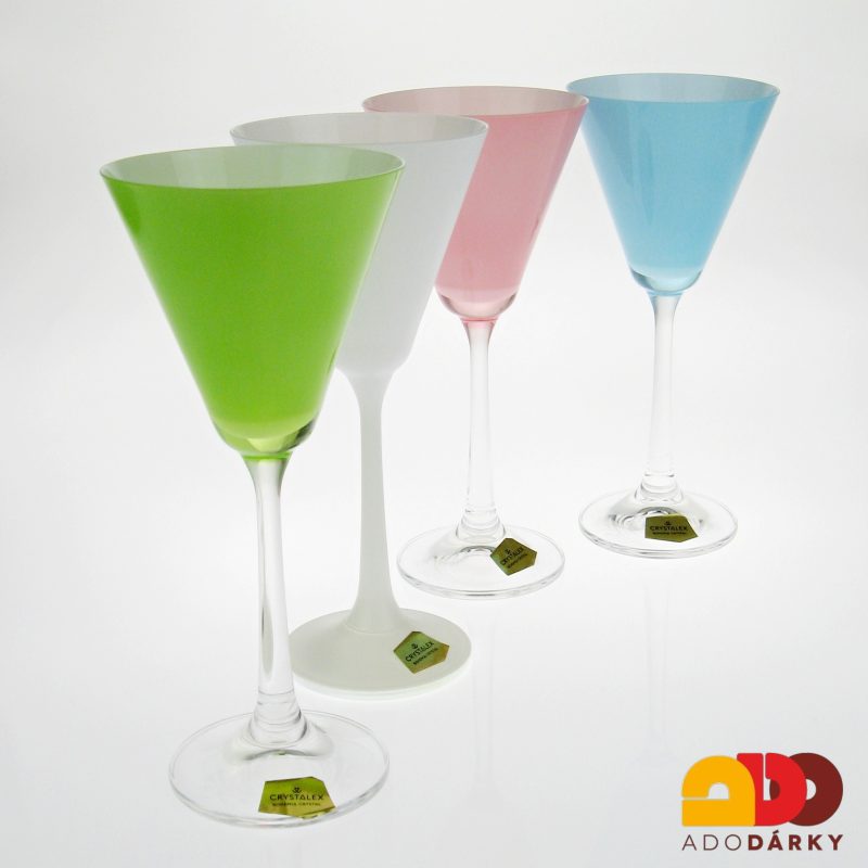 Sklenice na martini 90 ml, sada 4 ks
