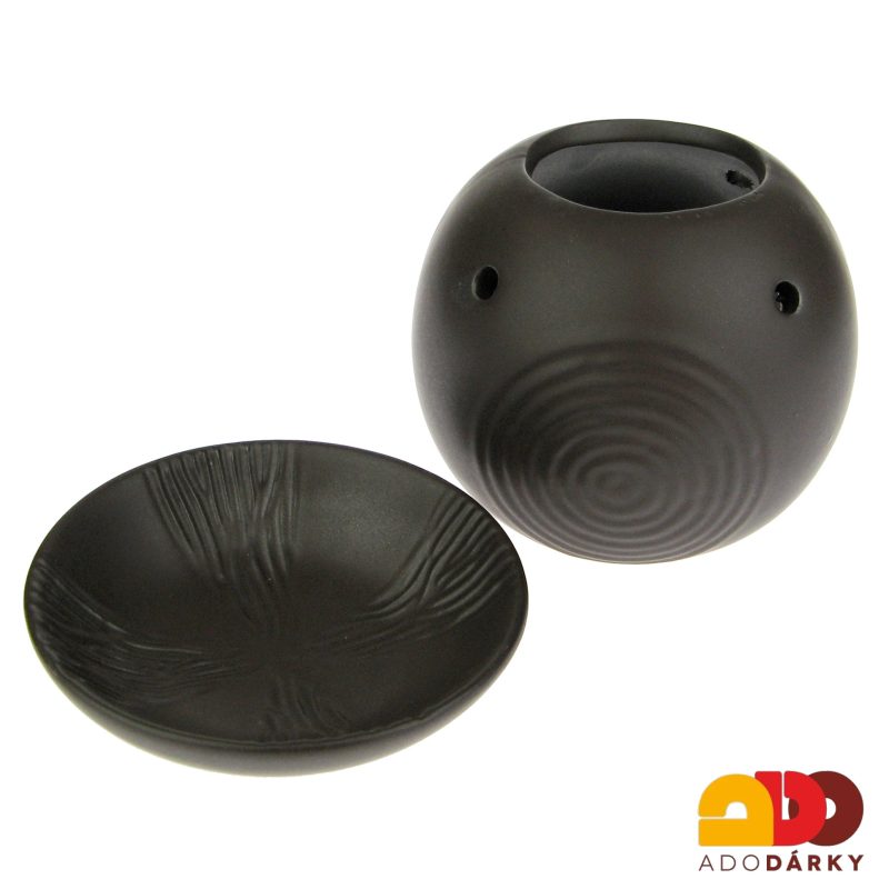 Aromalampa "Šnek" hnědá 12 cm