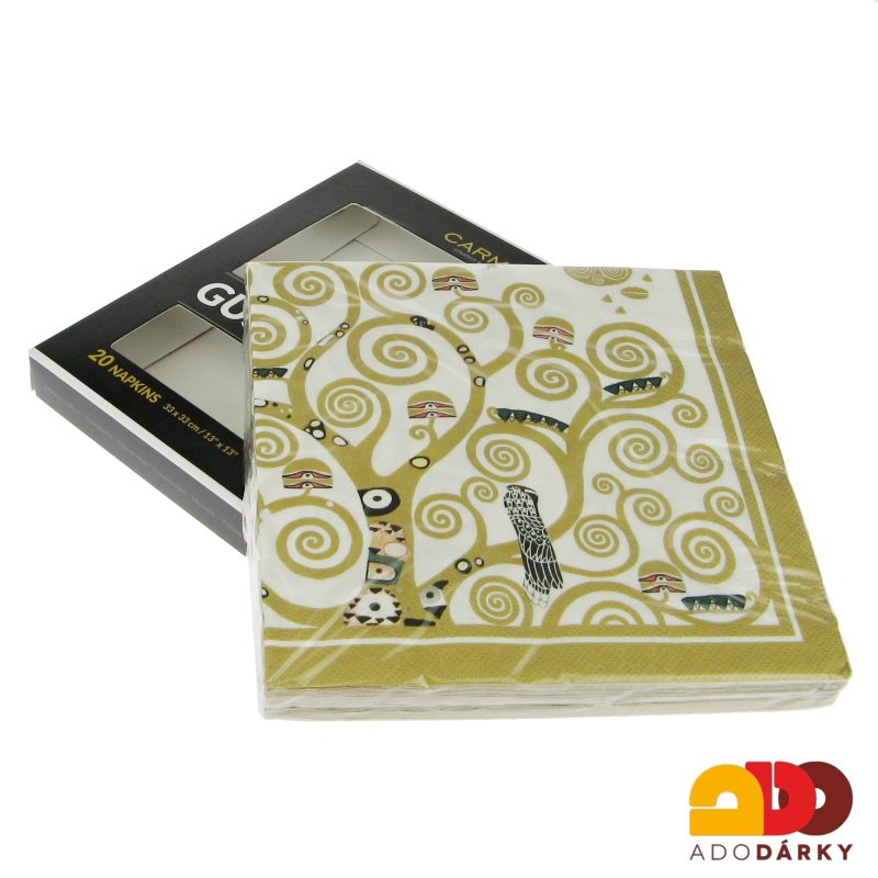 Luxusní ubrousky Gustav Klimt 20 ks