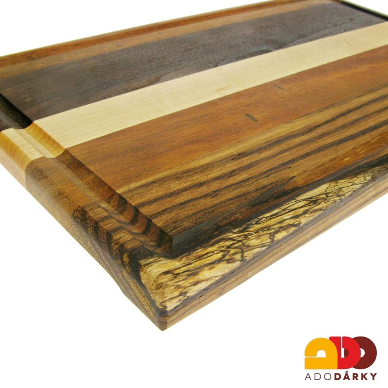 Dřevěné servírovací prkénko do kuchyně 31 cm - var. II.