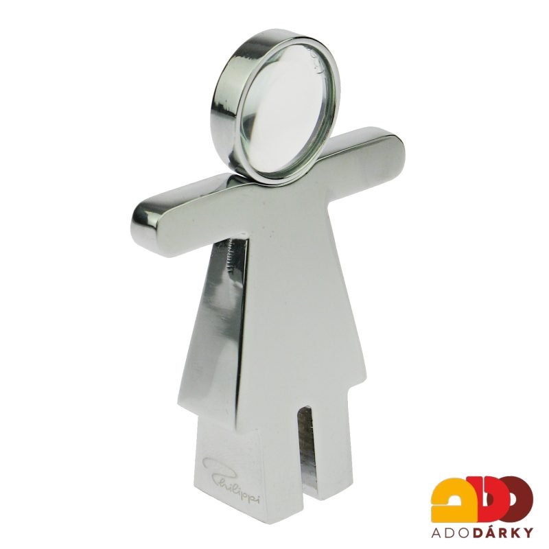 Panenka na dopisy s lupou Philippi