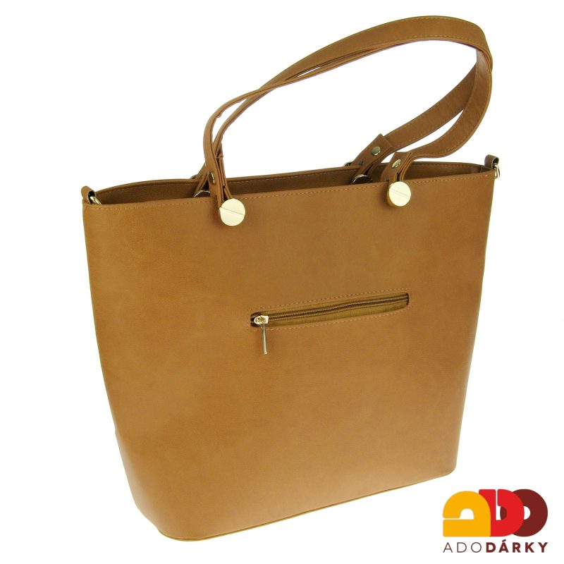 Kabelka s ušima hnědá 37 cm