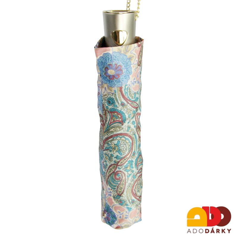 Luxusní skládací dámský deštník