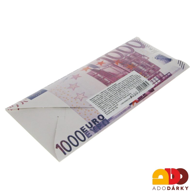 Čokoládová bonboniéra 1 000 € 60 g