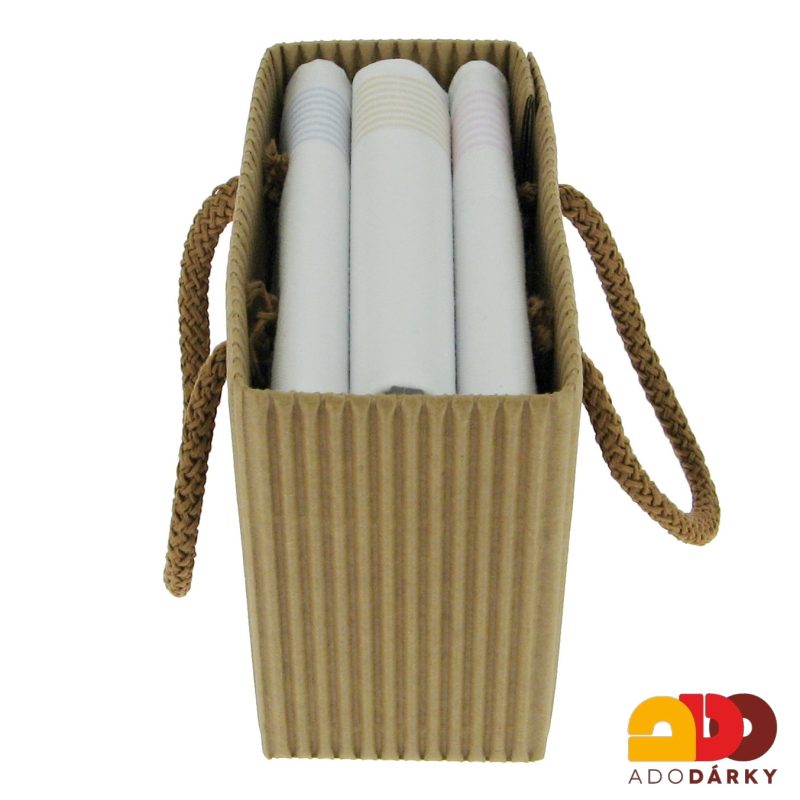 Dámské kapesníky sada 3 ks v taštičce