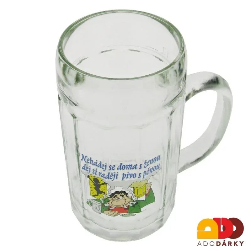 Tuplák "Nehádej se doma s ženou, dej si radši pivo s pěnou 1l