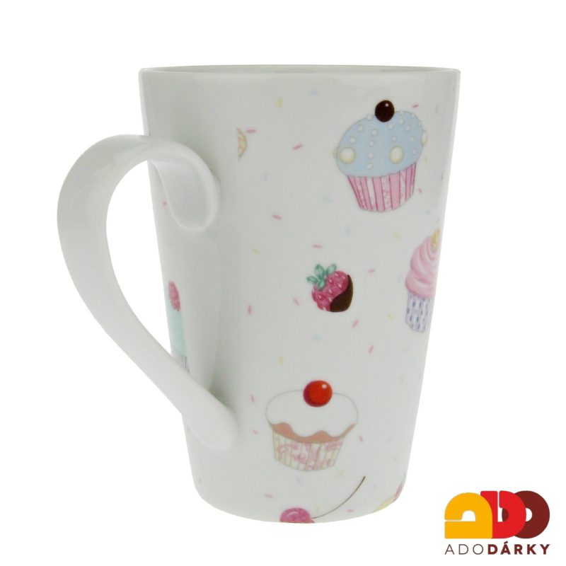 Hrnek porcelánový, muffiny 400 ml