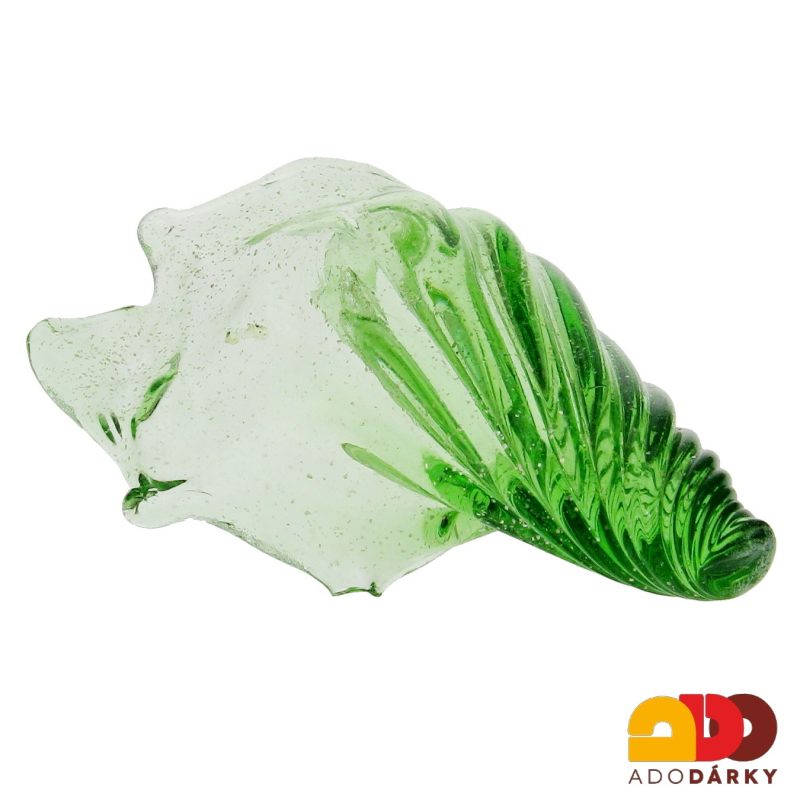 Lastura ze skla zelená 15 cm
