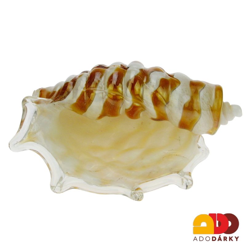 Lastura ze skla pruhovaná 16 cm
