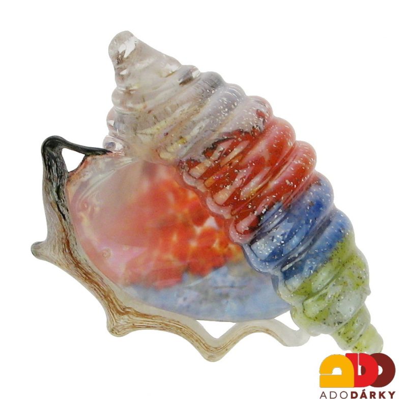 Lastura ze skla duhová 16 cm