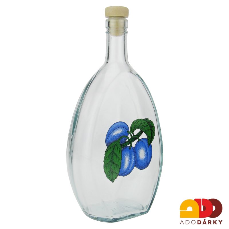 Láhev na slivovici - kapka švestka 0,7 l
