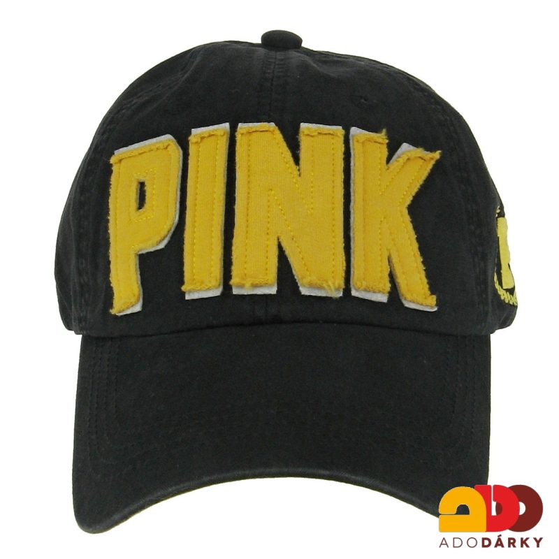Kšiltovka černá PINK