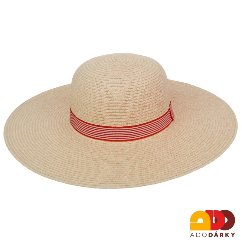 Dámský letní klobouk růžový