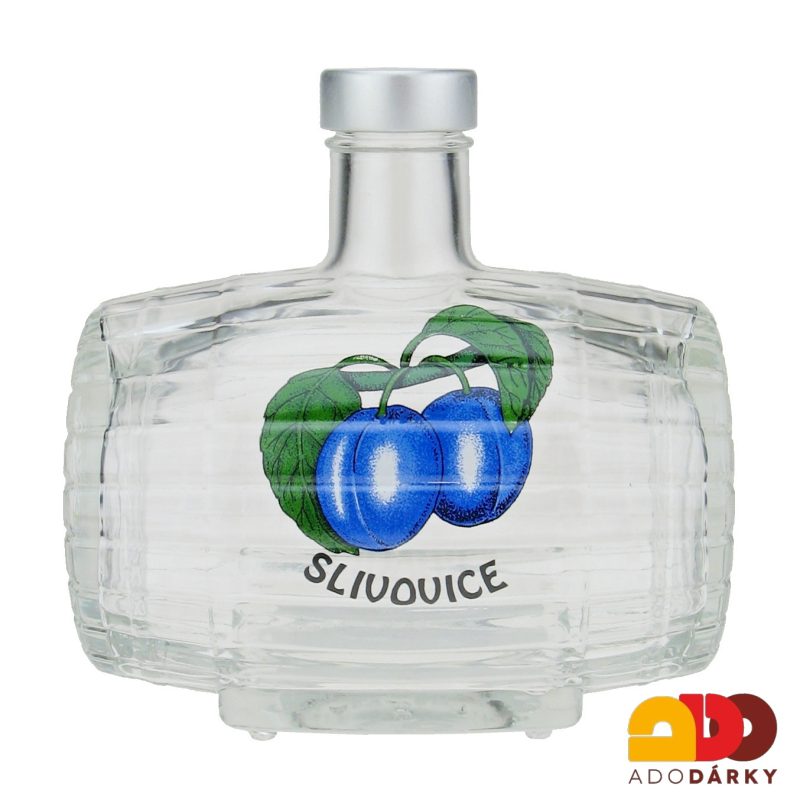Láhev na slivovici soudek 0,5 l
