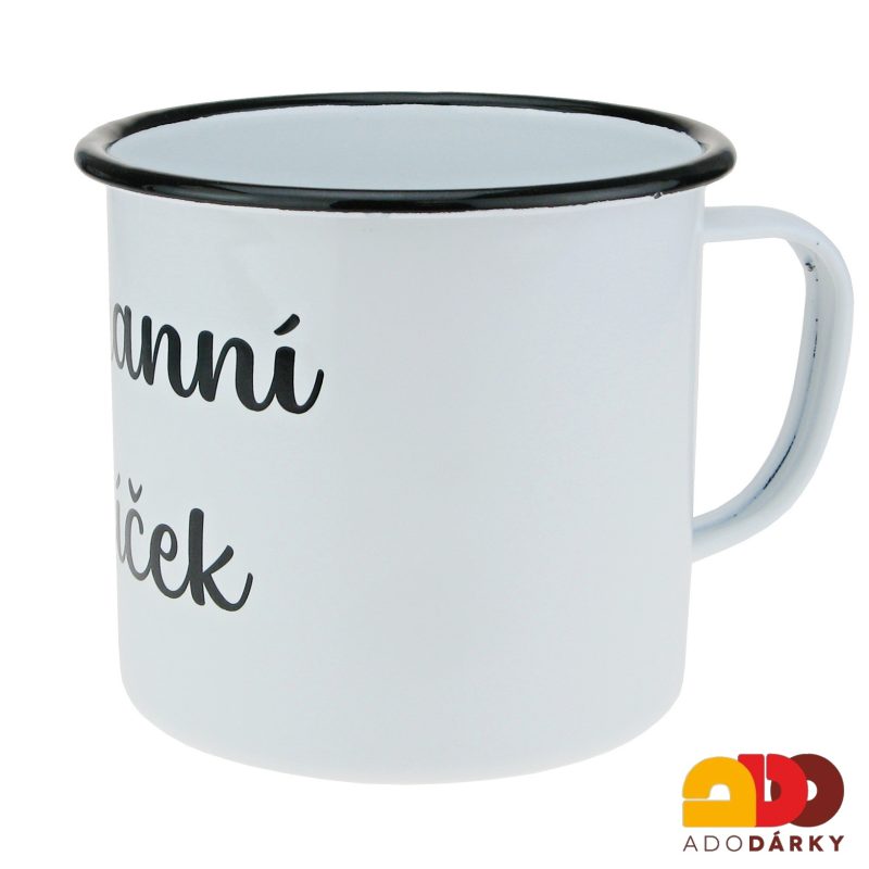 Maxi plecháček "NA RANNÍ ČAJÍČEK" 1 l