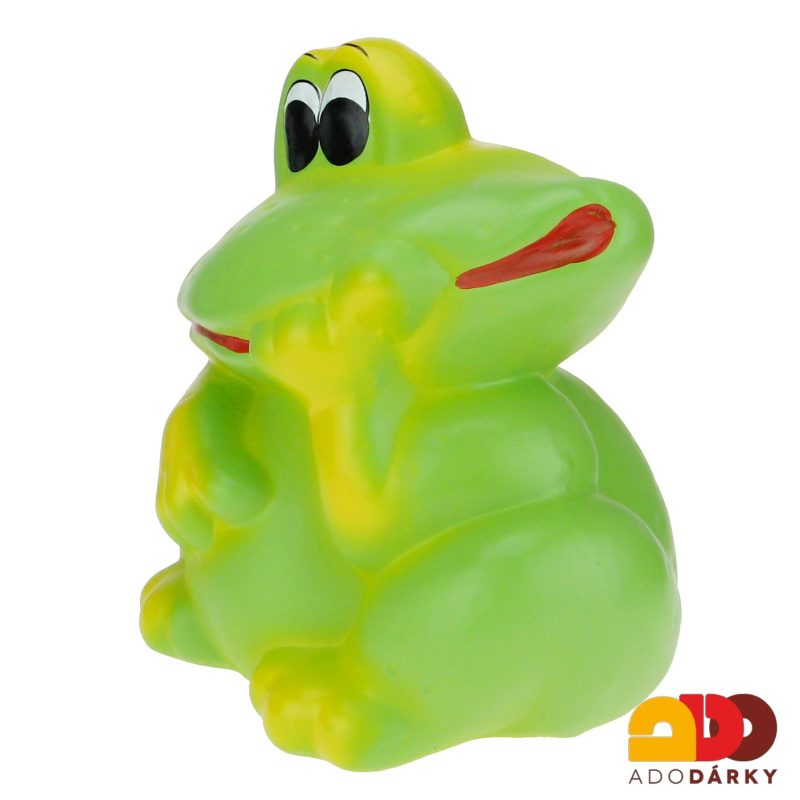 Pokladnička žába sedící 29 cm
