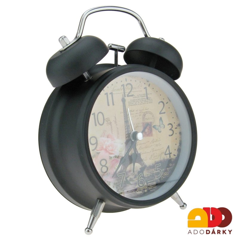 Hodiny budík "Paris"  Ø  11,5 cm