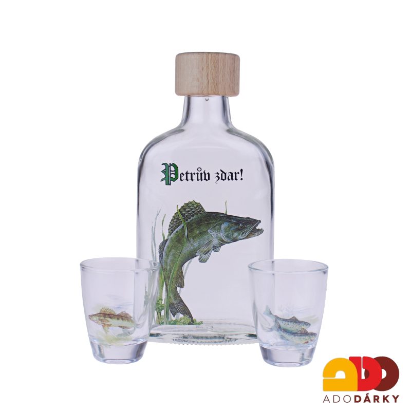 "Domácí lékař - Petrův zdar" 2 odlivky + láhev v KNIZE  0,2 l - var. 3