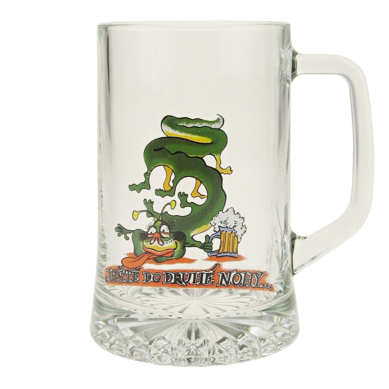 Půllitr "Ještě do druhé nohy" 0,5l